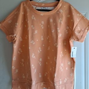 Short sleeve sweatshirt NWT 1X